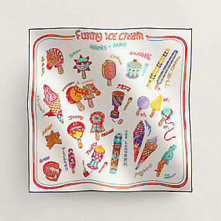 Funny Ice Cream scarf 70 | Hermès Mainland China